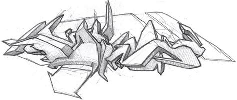 Graffiti 3d Sketch - 57+ Koleksi Gambar