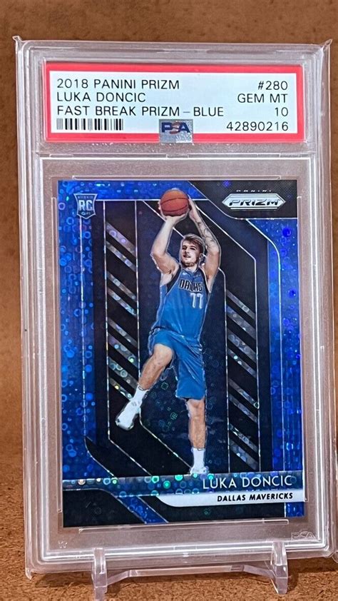 Luka Doncic 2018 Prizm 280 Fast Break Blue 175 Price Guide Sports