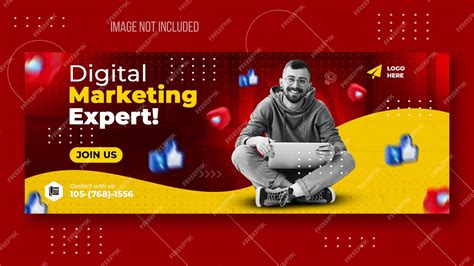 Premium Psd Digital Marketing Social Media And Facebook Cover Template