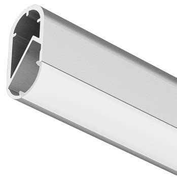 Wardrobe rail Häfele Loox Profile 5105 for LED strip lights 10 mm