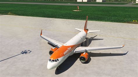 Easyjet Airbus A Neo G Uzha K Livery For Msfs