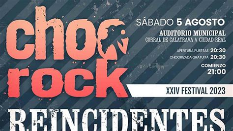 Disponible Los Horarios De La Vigesimotercera Edici N Del Choorock