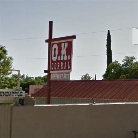 Gunfight at the O.K. Corral in Tombstone, AZ (Google Maps)