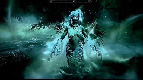 Skyrim Wisp Mother Close Up Youtube