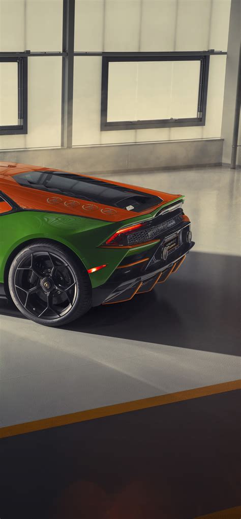 1242x2668 Lamborghini Huracan Evo Gt 2020 Rear View Iphone Xs Max Hd 4k Wallpapers Images