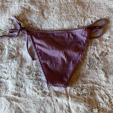 Xhilaration Women S Purple Bikini And Tankini Bottoms Depop