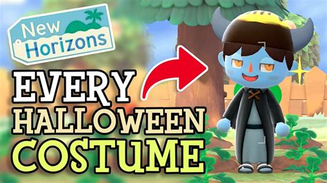 Animal Crossing New Horizons Every Halloween Costume Revealed All