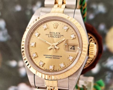 Rolex NO RESERVE PRICE Oyster Perpetual Datejust Lady Catawiki