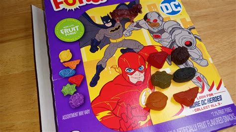 Unboxin Doxin Funables Dc Comics Fruit Snacks Youtube