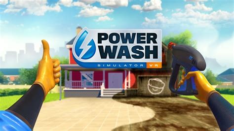 Powerwash Simulator Vr Une Date De Sortie Et Un Trailer