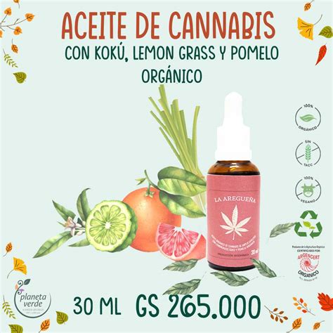 Aceite Medicinal De Cannabis Org Nico Planeta Verde