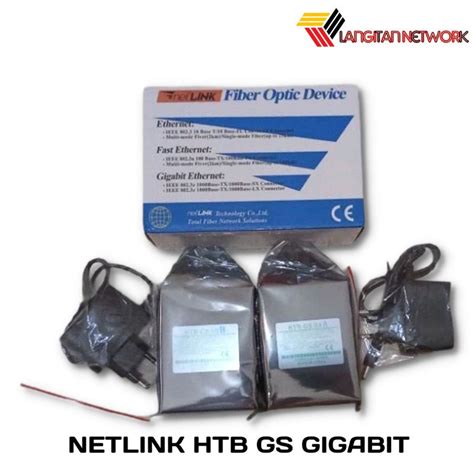 Jual Fiber Optic Media Converter Htb Gs 03 A B Optical Netlink Htbgs03