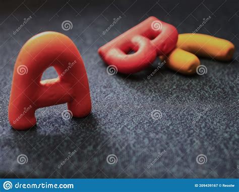 Voyelles De L Alphabet En Couleurs Pour Les Enfants Image Stock Image