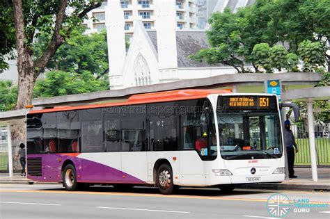 SMRT Mercedes Benz Citaro SG1041M Service 851 Land Transport Guru