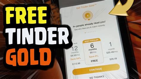 Get Tinder Gold For Free How To Get Tinder Plus Free 2022 Free