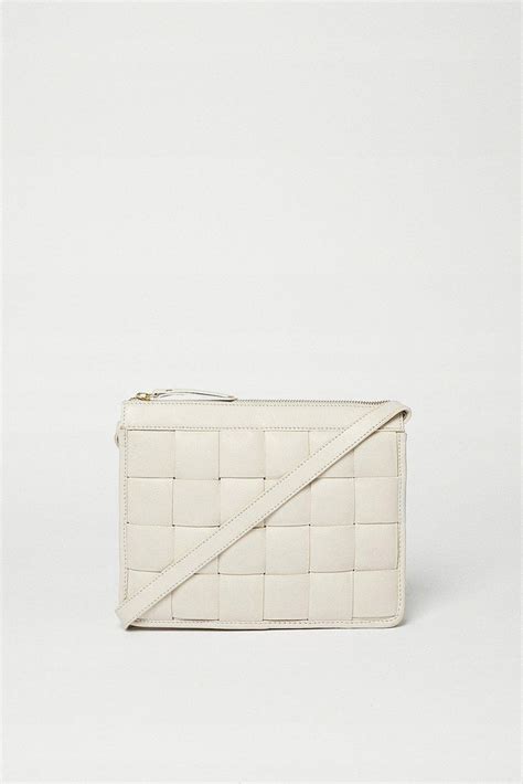 E B Torebka Sk Rzana Nude Pasek Warehouse Oficjalne Archiwum Allegro