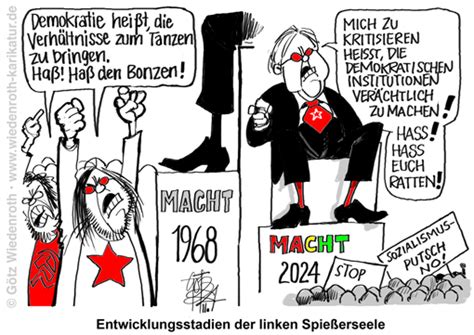 Karikatur Cartoon Satire Politik Wirtschaft Zeichnung Illustration