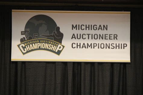 Michigan Auctioneer Championship 2022 Contestant 4 Dan Humphrey Dan