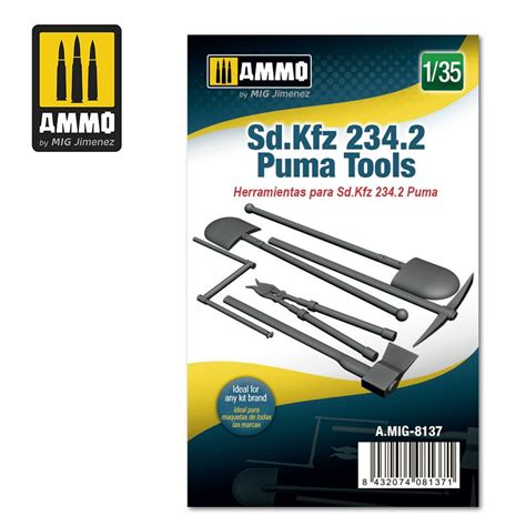 Ammo Mig Jimenez Sdkfz 2342 Puma Tools Chez 1001hobbies Réfo 8137