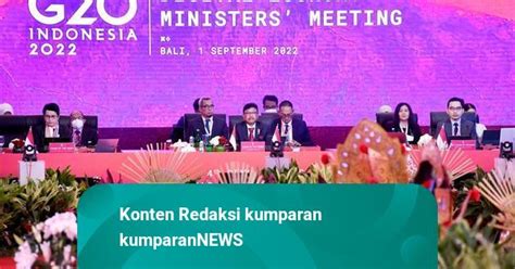 Antisipasi Dampak Digitalisasi Para Menteri Digital G20 Diajak Bangun