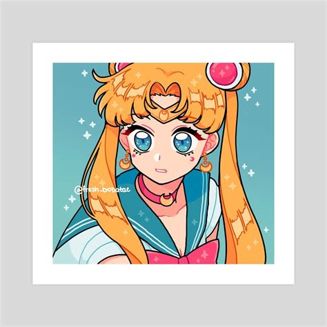 Sailor Moon Redraw An Art Print By Fresh Bobatae INPRNT Sailor