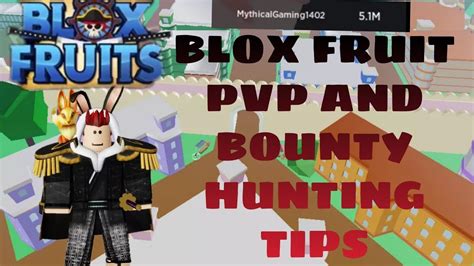 Pvp And Bounty Hunting Tips Blox Fruit Youtube