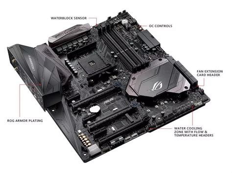 Placa Mãe Asus Rog Crosshair Vi Extreme Socket Am4 Amd X370 — Hardstore Informática Loja De