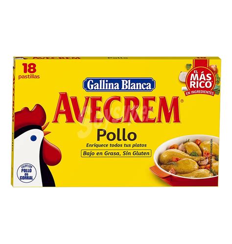 Avecrem Gallina Blanca Caldo De Pollo Avecrem Pastillas Caja G