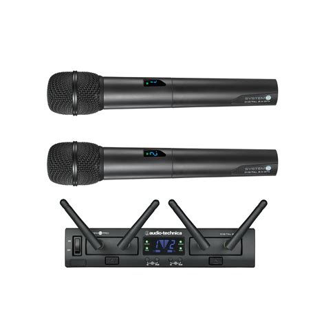 Audio Technica Atw Dual Handheld Microphone System