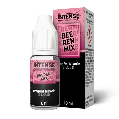 Beeren Mix Intense E Liquid 10ml 0mg STEUERWARE GermanFLAVOURS