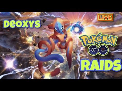 Pok Mon Go Nyc Live Deoxys Raid Hour Youtube