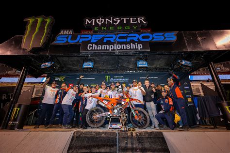 Red Bull Ktm Factory Racing S Tom Vialle Crowned Sx East Ama