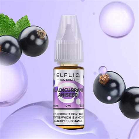 Elfbar Elfliq Blackcurrant Aniseed Johannis Anis Mg