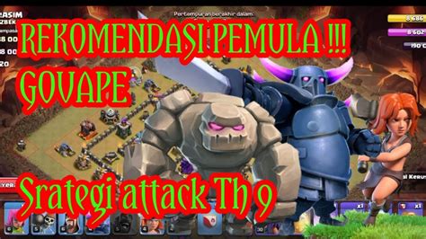 Strategi Th War Bagi Pemula Clash Of Clans Youtube