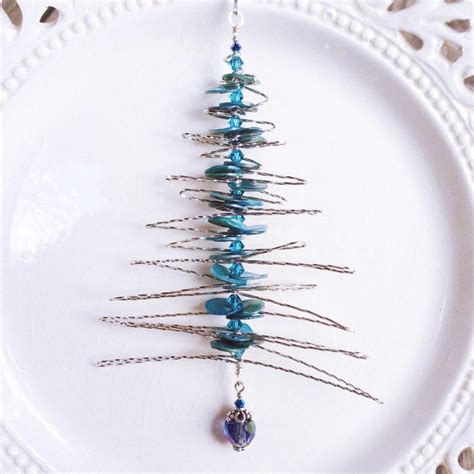 Little Blue Spruce Christmas Tree Ornament Sterling Silver - Etsy