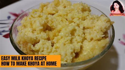 Easy Milk Khoya Recipe How To Make Khoya At Home