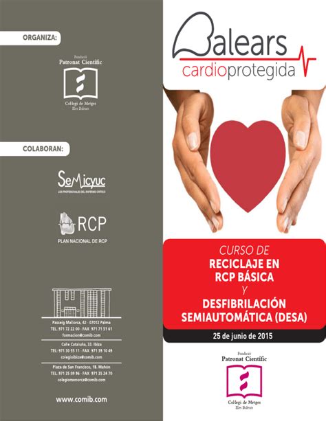 Curso De Y Reciclaje En Rcp B Sica