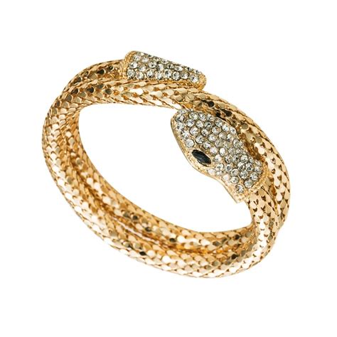 Bracciale Rigido A Forma Di Serpente Oro GioielleriaLucchese It