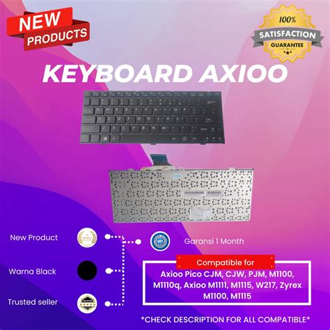 Jual Keyboard AXIOO CJM PJM M1110 SMALL ENTER Shopee Indonesia