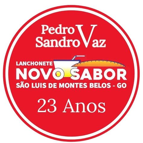 Lachonete Novo Sabor Sao Luis De Montes Belos Ifood