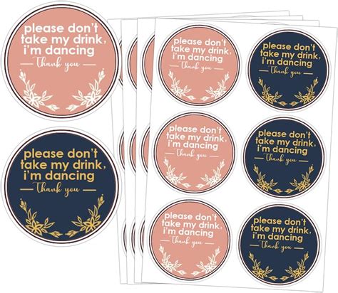 Amazon Please Don T Take My Drink I M Dancing Stickers Inch This