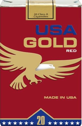 Usa Gold Red Cigarettes Ct Kroger