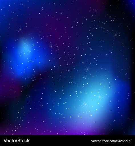 Sky background with stars Royalty Free Vector Image