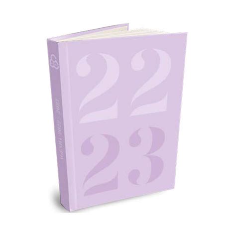 Agenda Scolaire 2022 2023 Bouchut Monochrome Violet 1 Page Par Jour