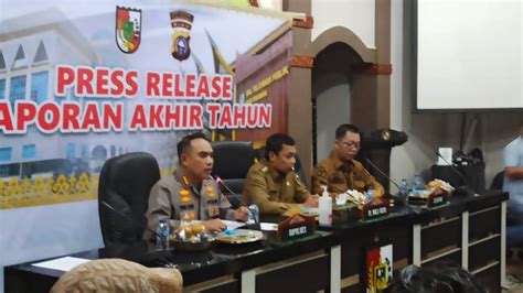 1 388 Kasus Tindak Pidana Terjadi Di Pekanbaru Sepanjang Tahun 2022