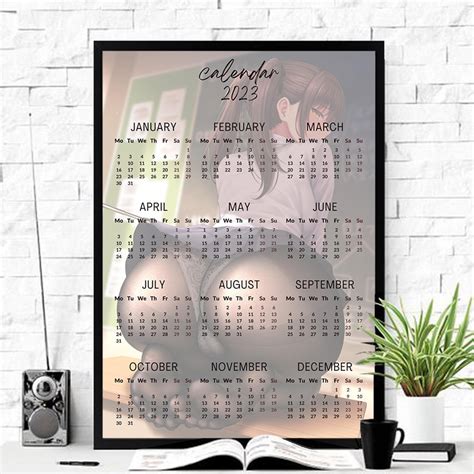 2023 Wall Calendar Anime Girl Poster 2023 Calendar Poster Etsy Ireland