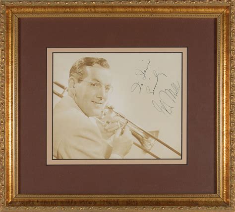 Glenn Miller Signed Photograph And Letter Sold For 338 Rr Auction