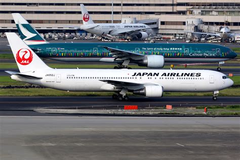 Japan Airlines Boeing Er Ja J Tokyo Haneda Flickr