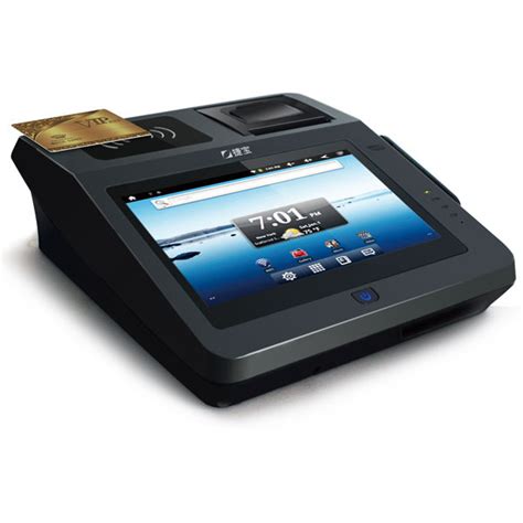 China Nfc Rfid Credit Card Reader Pos Terminal With Qr Code Scanner