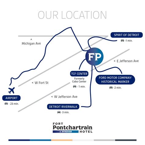 Location Fort Pontchartrain A Wyndham Hotel